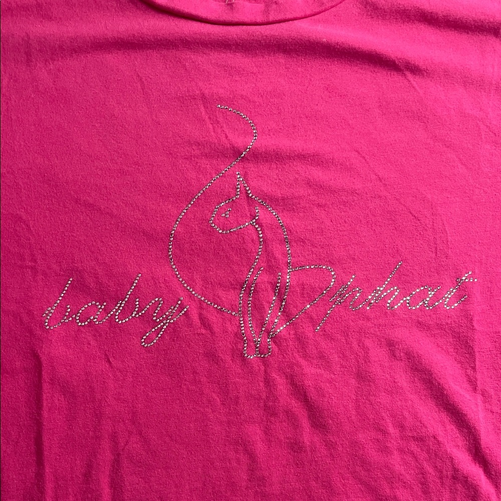 Baby Phat Fuchsia Logo Tee